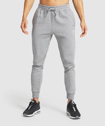 Gymshark Crest Mjukisbyxor Herr Grå | SE 3350WNB
